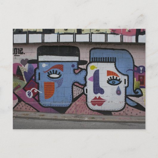 Sterren van vreugde briefkaart (Voorkant)