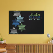 STERREN VERBINDEN Bat Mitzvah Geheugen Inloggen Bo Canvas Afdruk (Insitu (Woonkamer))