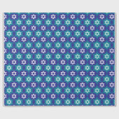 Sterren Voor Hanukkah Inpakpapier (Vlak)