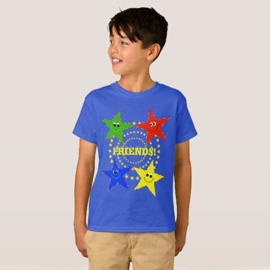 Sterren Vrienden T-shirt (Voorkant volledig)