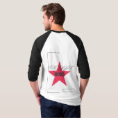 Sterren wereld design t-shirt (Achterkant volledig)