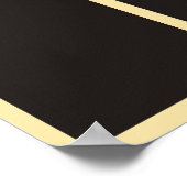 sterren werknemer van de maandvertoning voor 4x6 f poster (Hoek)