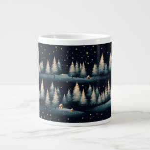 Sterren Winter Bos Nacht Specialiteit Mok