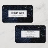 Sterren Wit Lijst Visitekaartje (Voorkant / Achterkant)