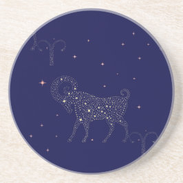 sterren zandsteen onderzetter