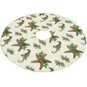 Sterren Zee Paarden Pattern Kerstmis Kerstboom Rok (Gekanteld)