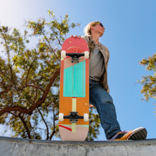 Sterren Zomer Palm Ice Oase Persoonlijk Skateboard