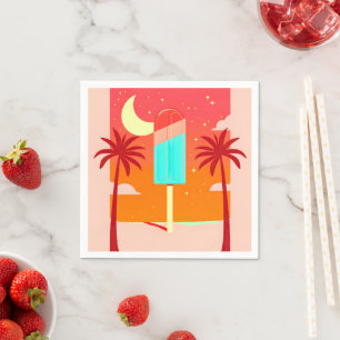 Sterren Zomer Palm Ice Oase Servet