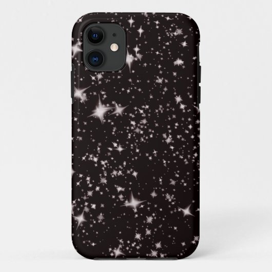 sterren zwarte nacht ifoon Case-Mate iPhone case (Achterkant)