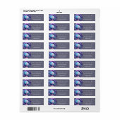 SterreNachT | Boom des Levens Etiket (Full Sheet)