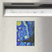 SterreNachten door Van Gogh, Magneet (Insitu (Vaatwasser))