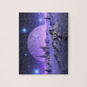 Sterrenavond - fantasie ruimtelandschap legpuzzel (Verticaal)