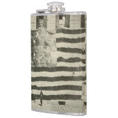 Sterrenbanner: Amerikaanse vlag tentoongesteld Heupfles (Links)