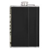 Sterrenbanner: Amerikaanse vlag tentoongesteld Heupfles (Achterkant)