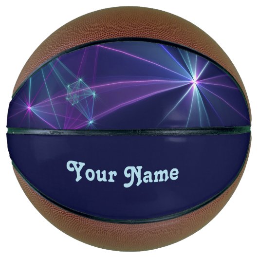 Sterrenbeeld, Abstracte Fantasie Fractale Kunst Na Basketbal (Voorkant)