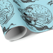sterrenbeeld acquarius cadeaupapier (Rol Hoek)