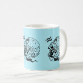 sterrenbeeld acquarius koffiemok (Voorkant rechts)