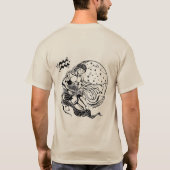 sterrenbeeld acquarius t-shirt (Achterkant)