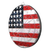 Sterrenbeeld - Amerikaanse vlag Dartbord (Voorkant Rechts)