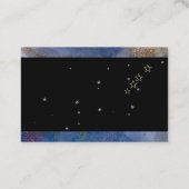 Sterrenbeeld, Astrologie, Maan, Ster Visitekaartje (Achterkant)