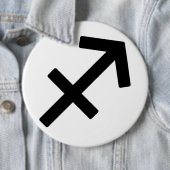 Sterrenbeeld Boogschutter Ronde Button 6,0 Cm (In situ)