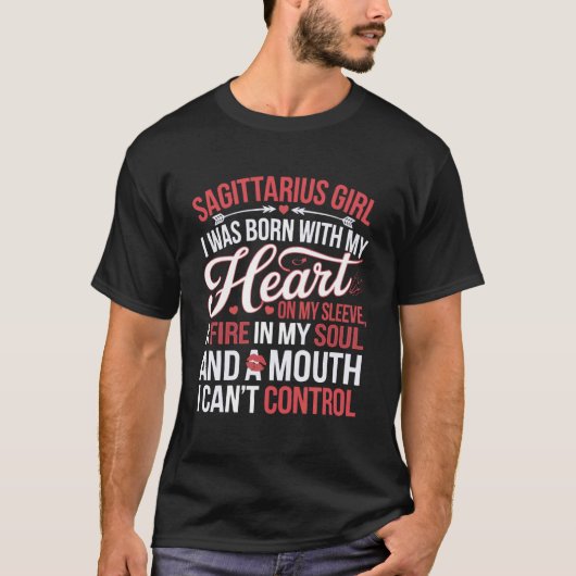 Sterrenbeeld Boogschutter Sterrenbeeld Verjaardag  T-shirt (Voorkant)