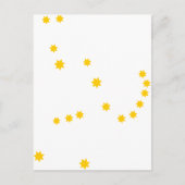 sterrenbeeld briefkaart (Voorkant)