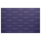 Sterrenbeeld Cassioipeia Stof (Fat Quarter)