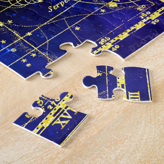 Sterrenbeeld Dolfijn Legpuzzel (Zijkant)
