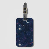 Sterrenbeeld Hemel – Hemel Nachtpatroon Bagagelabel (Voorkant (verticaal))