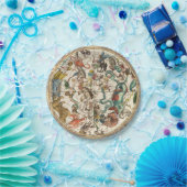 sterrenbeeld hemel hemelse dierenriem sterrenkaart papieren bordje (Feest)