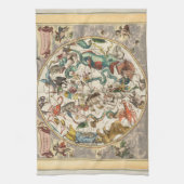 sterrenbeeld hemel hemelse dierenriem sterrenkaart theedoek (Verticaal)