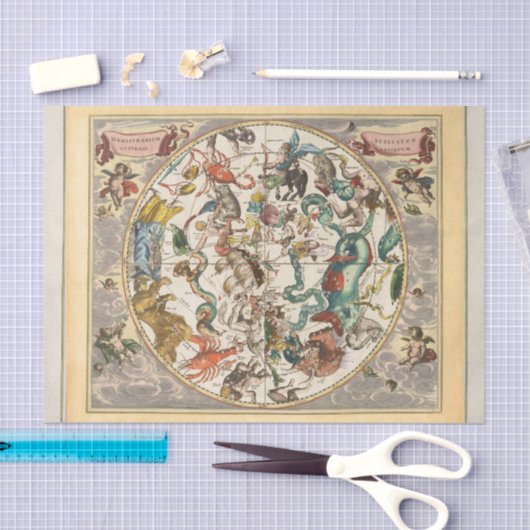 sterrenbeeld hemel hemelse dierenriem sterrenkaart tissuepapier (Craft)