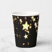 sterrenbeeld hemelse kunst papieren bekers (Links)