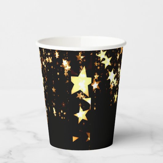 sterrenbeeld hemelse kunst papieren bekers (Links)