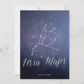 Sterrenbeeld Hemeltafel nummer URSA Major Kaart (Voorkant)