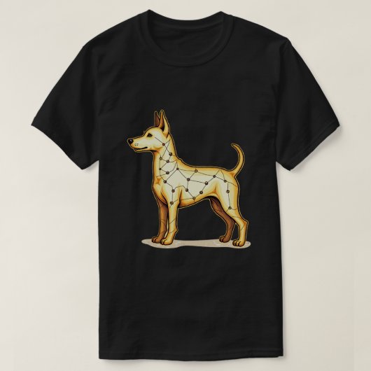 Sterrenbeeld Hond T-shirt (Design voorkant)