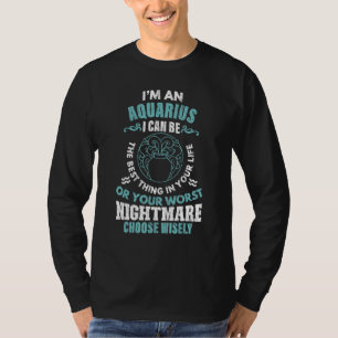 Sterrenbeeld in een Aquarius Graphic T-shirt