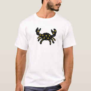 Sterrenbeeld Kanker – Hemelse Krab Zodiak Kunst T-shirt