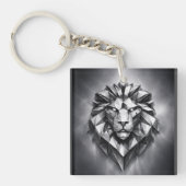 sterrenbeeld leeuw sleutelhanger (Voorkant)