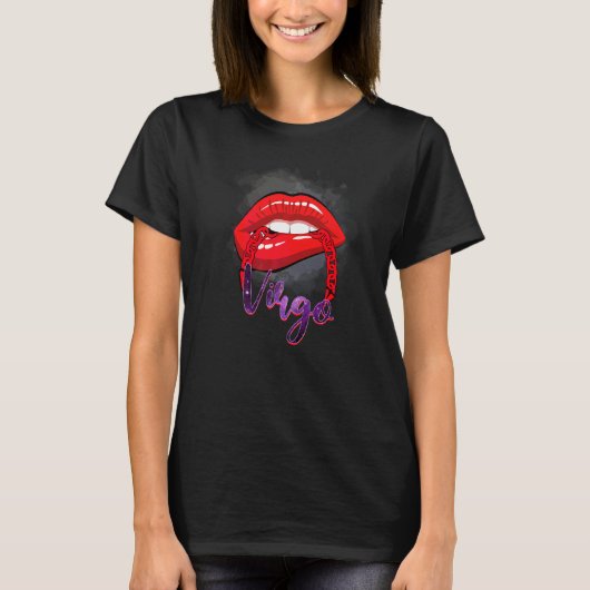 Sterrenbeeld Maagd Horoscoop T-shirt (Voorkant)