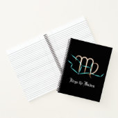 Sterrenbeeld Maagd Notitieboek (Binnen)