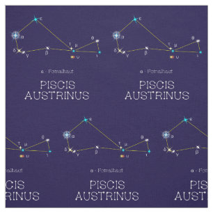 Sterrenbeeld Piscis Austrinus Stof