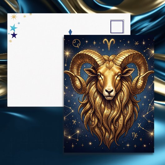 Sterrenbeeld Ram | Contact houden Briefkaart