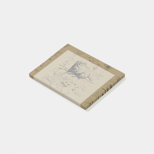 Sterrenbeeld Ram Hevelius 1690 21 Maart - 19 Apr Post-it® Notes (Schuin)