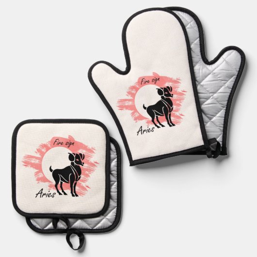 Sterrenbeeld - Ram Ovenwant & Pannenlap Set (Voorkant / Achterkant)