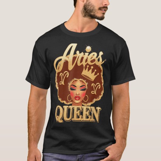 Sterrenbeeld Ram Sterrenbeeld Verjaardag T-shirt (Voorkant)