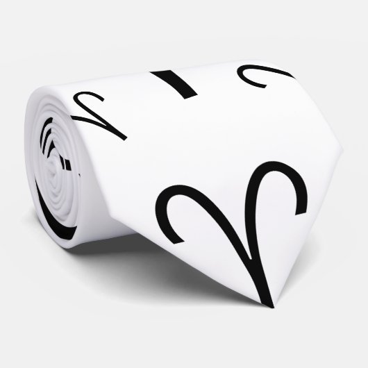 sterrenbeeld "Ram" Stropdas (Opgerold)