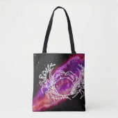 Sterrenbeeld Roze Kreeft Sterrenbeeld Dierenriemte Tote Bag (Voorkant)