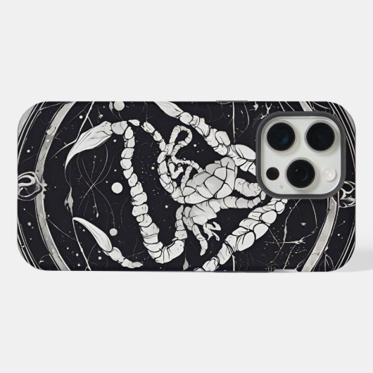 sterrenbeeld Schorpioen iPhone Hoesje (Achterkant horizontaal)